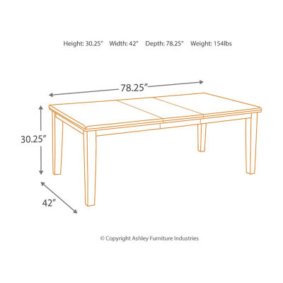 Signature Design by Ashley® Towson 7-Pc Standard Height Dining Set