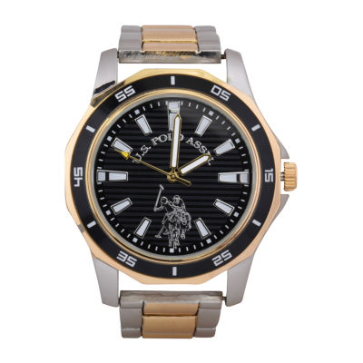 U.S. Polo Assn. Unisex Adult Two Tone Bracelet Watch Usc80474jc