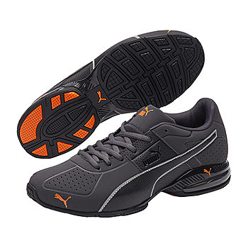 Puma® Cell Surin 2 Mens Athletic Color: Gray Blk Orange -