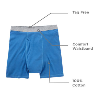 Stafford Cotton Big and Tall Mens 4 Pack Boxer Briefs