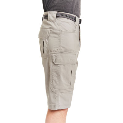 Smiths Workwear Belted Mens 11 1/2" Stretch Fabric Cargo Short
