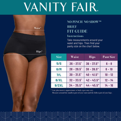 Vanity Fair® No Pinch Show Seamless Brief Panty - 13418