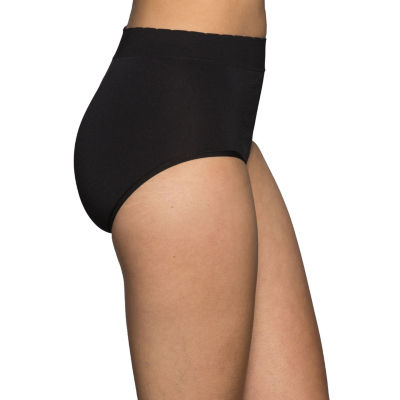 Vanity Fair Womens No Pinch No Show Seamless Brief, 3-Pack 13418