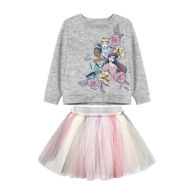 Disney Collection Toddler Girls 2-pc. Princess Skirt Set