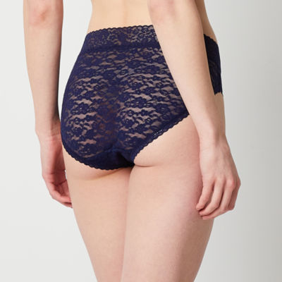 Ambrielle Everyday Lace High Cut Panty