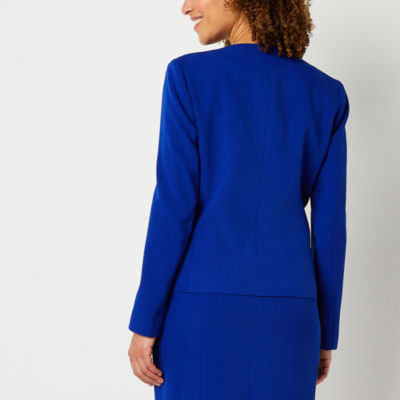 Black Label by Evan-Picone Womens Classic Fit Suit Jacket