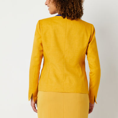 Black Label by Evan-Picone Womens Classic Fit Suit Jacket