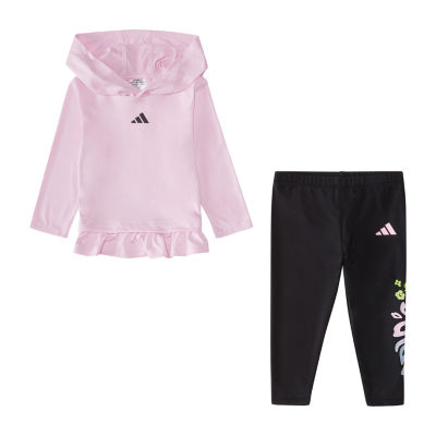 2-piece Hoodie and Leggings set - Pink - Kids