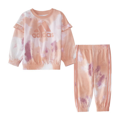 adidas Baby Girls 2-pc. Pant Set