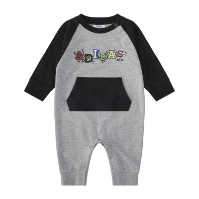 adidas Baby Unisex Long Sleeve Jumpsuit