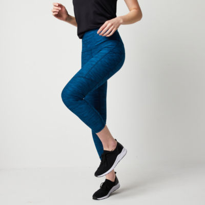 Xersion EverContour High Rise Stretch Fabric Quick Dry Workout Capris