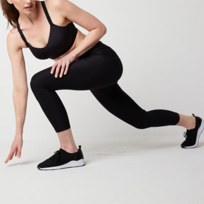 Xersion EverContour Womens High Rise Quick Dry 24 1/2" 7/8 Ankle Leggings