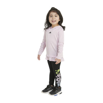 Toddler girl store adidas leggings