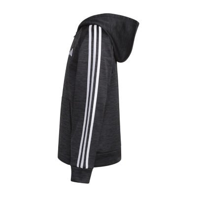 adidas Big Boys Fleece Zipper Hoodie