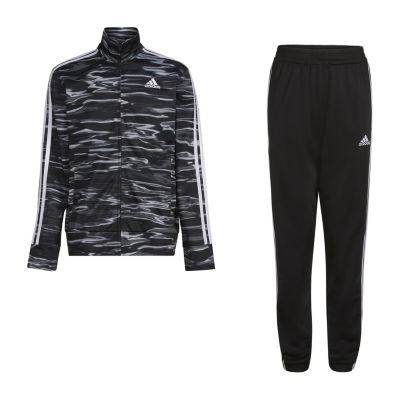 adidas Pintuck Black Track Pants