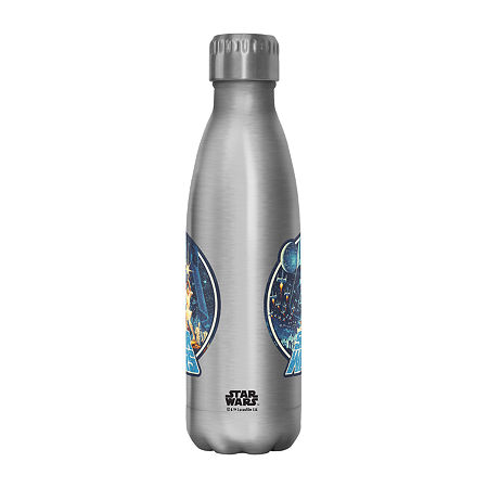 Disney Collection Star Wars Vintage Victory 17 Oz Stainless Steel Bottle, One Size, Silver