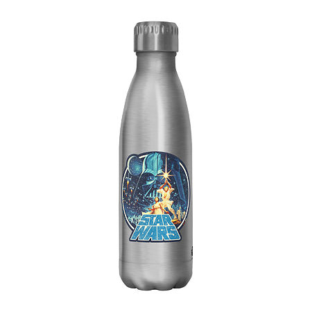 Disney Collection Star Wars Vintage Victory 17 Oz Stainless Steel Bottle, One Size, Silver