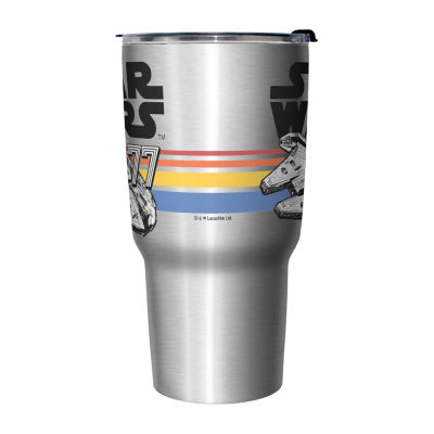 Disney Collection Star Wars Vintage Falcon Stripes 27 Oz Stainless Steel Travel Mug