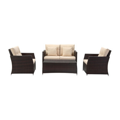 Parry 4-pc. Conversation Set Cushioned