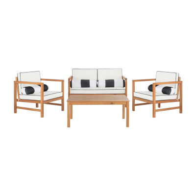 Safavieh Montez 4-pc. Conversation Set Cushioned