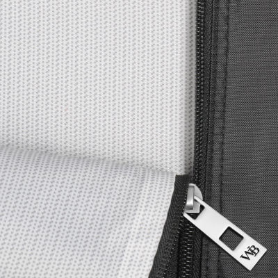 WallyBags 52" Premium Travel Garment Bag With Shoulder Strap, Two Large Pockets And Printed Lining