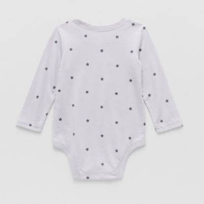 Okie Dokie Baby Unisex Round Neck Long Sleeve Bodysuit