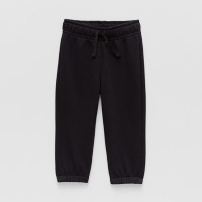 Okie Dokie Fleece Baby Boys Cuffed Regular Fit Fleece Pull-On Pant