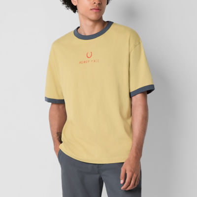 Arizona Mens Crew Neck Short Sleeve Boxy Fit Graphic T-Shirt