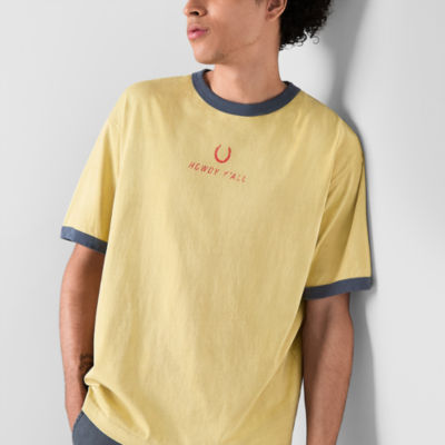 Arizona Mens Crew Neck Short Sleeve Boxy Fit Graphic T-Shirt