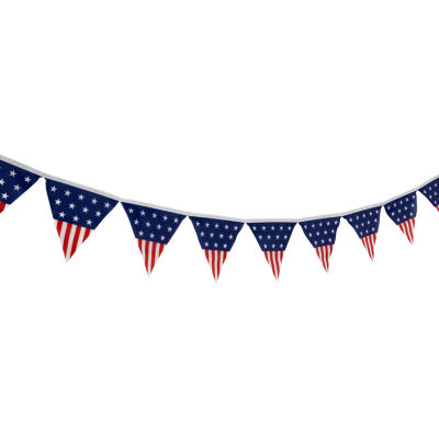 Northlight 9.75ft Pennant Usa Flag Hanging Banner