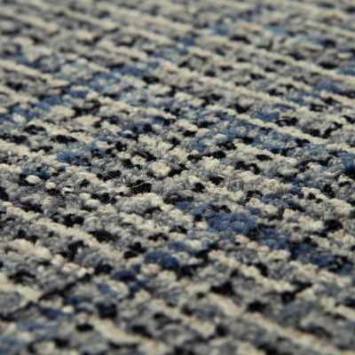 Rizzy Home Zeppelin Grid Hand Tufted Indoor Rectangular Area Rug