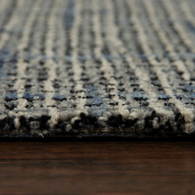 Rizzy Home Zeppelin Grid Hand Tufted Indoor Rectangular Area Rug