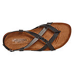 Arizona Naxos Womens Adjustable Strap Footbed Sandals