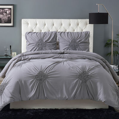 Christian Siriano New York Georgia Rouched Midweight Comforter Set