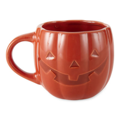 JCP Adult Figural Pumpkin Coffee Mug Collection
