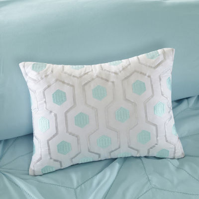 Intelligent Design Devynn Reversible Comforter Set with decorative pillow