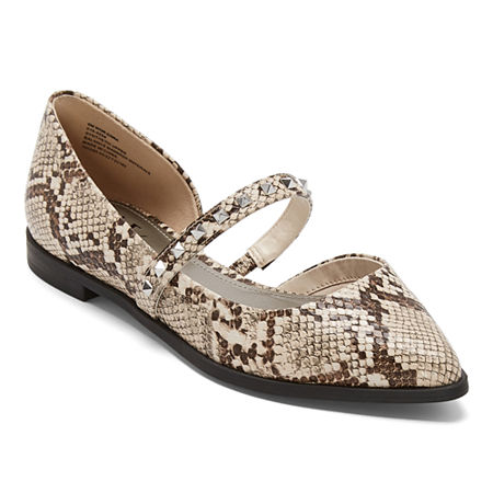  Womens > shoes > Ballet Flats-Worthington Womens Cora Pointed Toe Ballet Flats