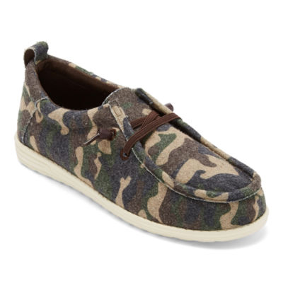 Thereabouts Little & Big Boys Tepic Jr Slip-On Shoe, Color: Camo - JCPenney