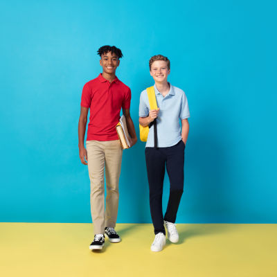 IZOD Performance Little & Big Boys Straight Flat Front Pant