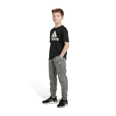 Adidas Big Boys Mid Rise Cuffed Jogger Pant CoolSprings Galleria