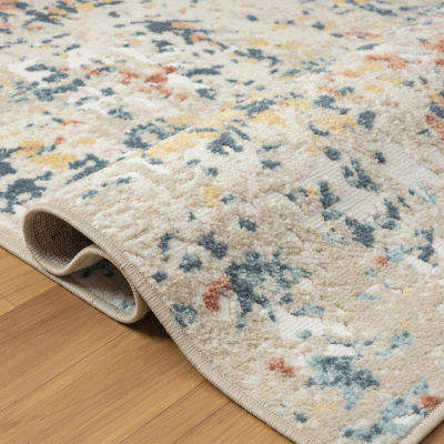 LR Home Ashton Abstract Indoor Rectangular Area Rug