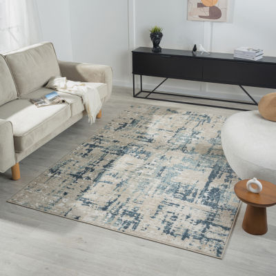 LR Home Atlas Abstract Indoor Rectangular Area Rug