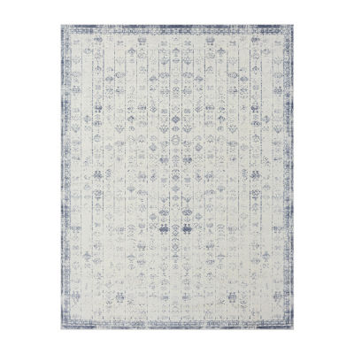 LR Home Adam Abstract Indoor Rectangular Accent Rug