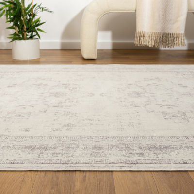 LR Home Axel Medallion Indoor Rectangular Accent Rug