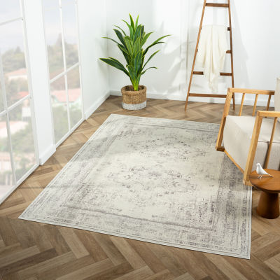 LR Home Axel Medallion Indoor Rectangular Area Rug