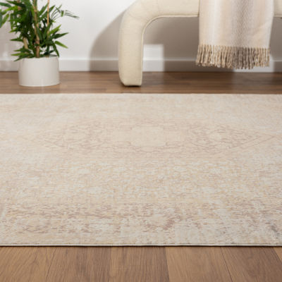 LR Home Aris Medallion Indoor Rectangular Accent Rug