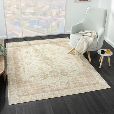 LR Home Ajax Abstract Indoor Rectangular Accent Rug