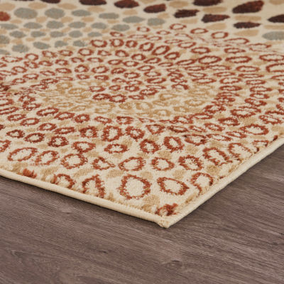 LR Home Garry Geometric Indoor Rectangular Area Rug