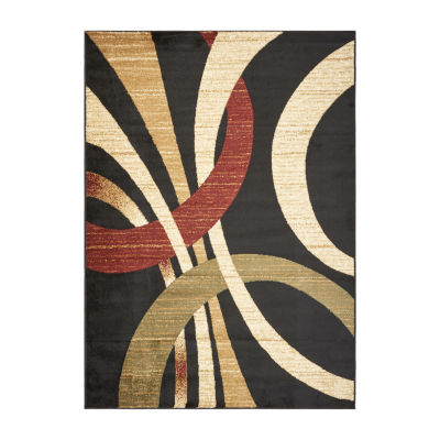 LR Home Gian Abstract Indoor Rectangular Area Rug