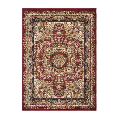 LR Home Ellis Medallion Indoor Rectangular Area Rug